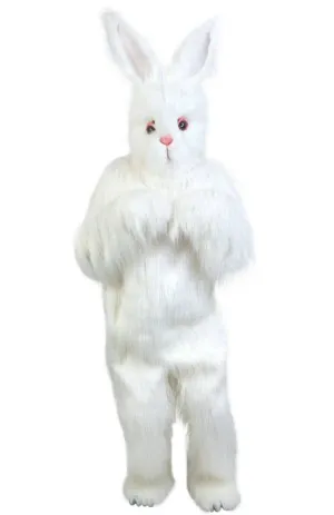 Fluffy White Deluxe Easter Bunny Costume