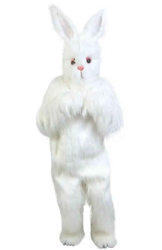 Fluffy White Deluxe Easter Bunny Costume