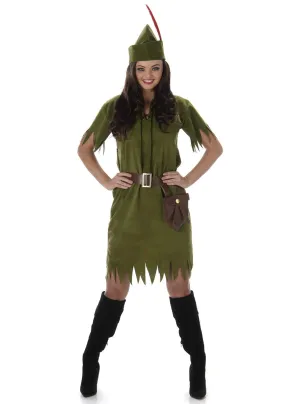 Fly Away To Neverland Womens Peter Pan Costume