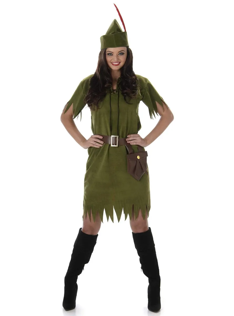 Fly Away To Neverland Womens Peter Pan Costume