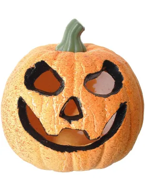 Foam 18cm Orange Jack O Lantern Halloween Decoration