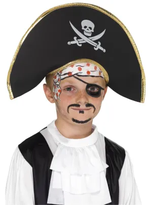 Foam Kids Pirate Captain Hat