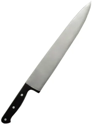 Foam Kitchen Knife 45cm Fake Costume Weapon