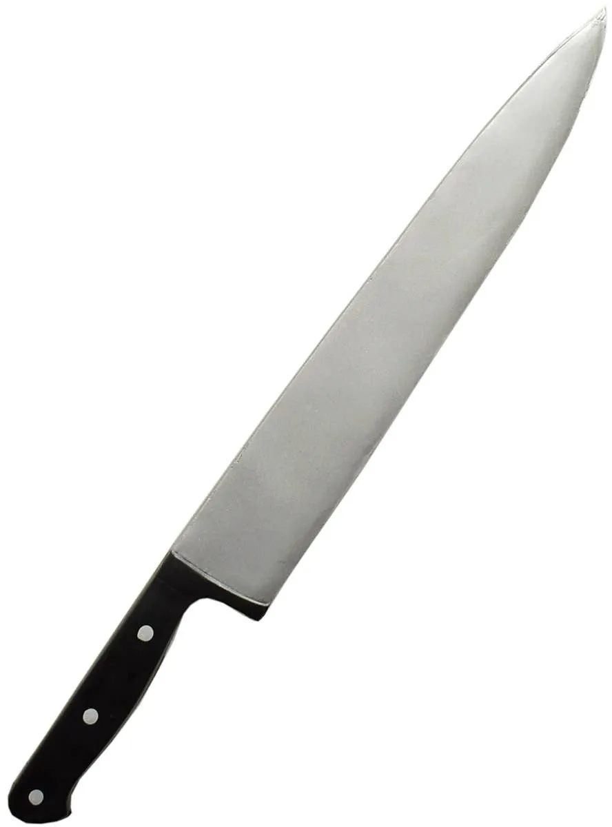 Foam Kitchen Knife 45cm Fake Costume Weapon