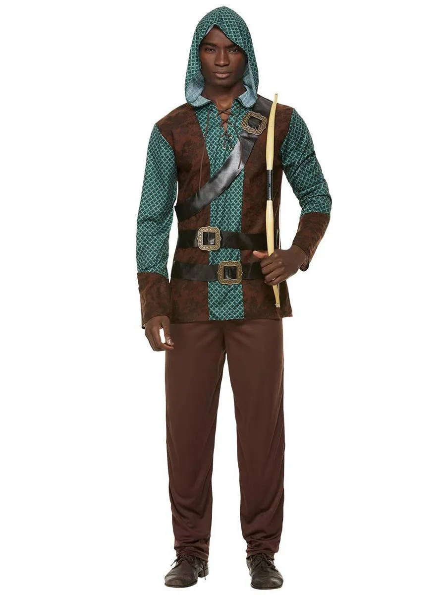 Forest Archer Mens Deluxe Robin Hood Costume