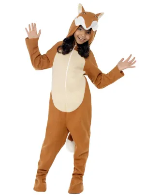 Fox Girls Animal Onesie Book Week Costume