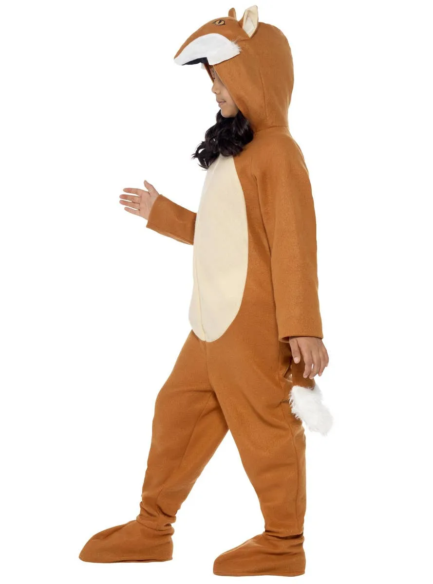 Fox Girls Animal Onesie Book Week Costume