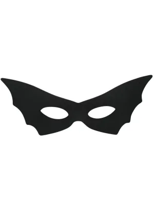 Foxy Womens Black Bat Masquerade Mask