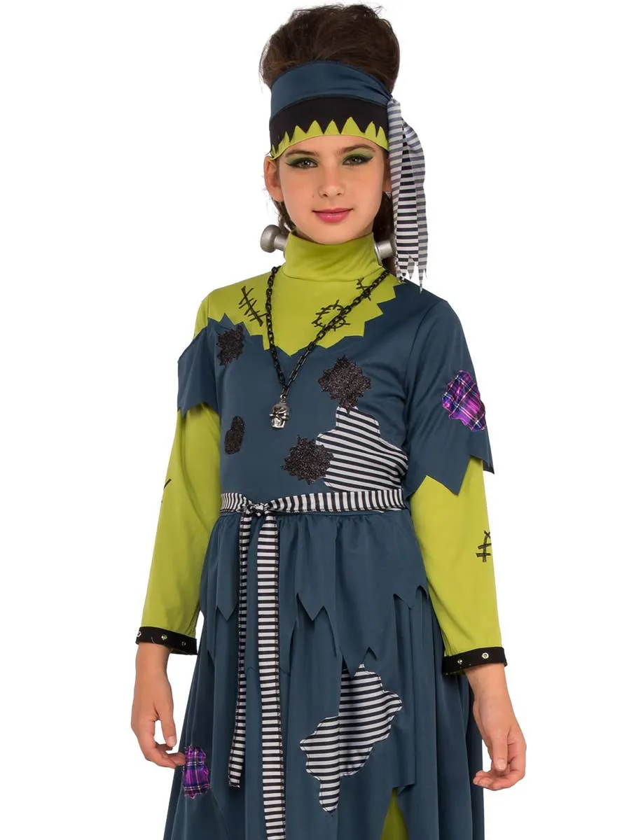 Franny Stein Teen Girls Monster Halloween Costume