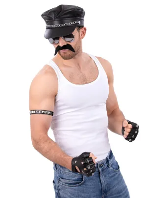 Freddie 80s Rock Icon Mens Costume Accessory Set