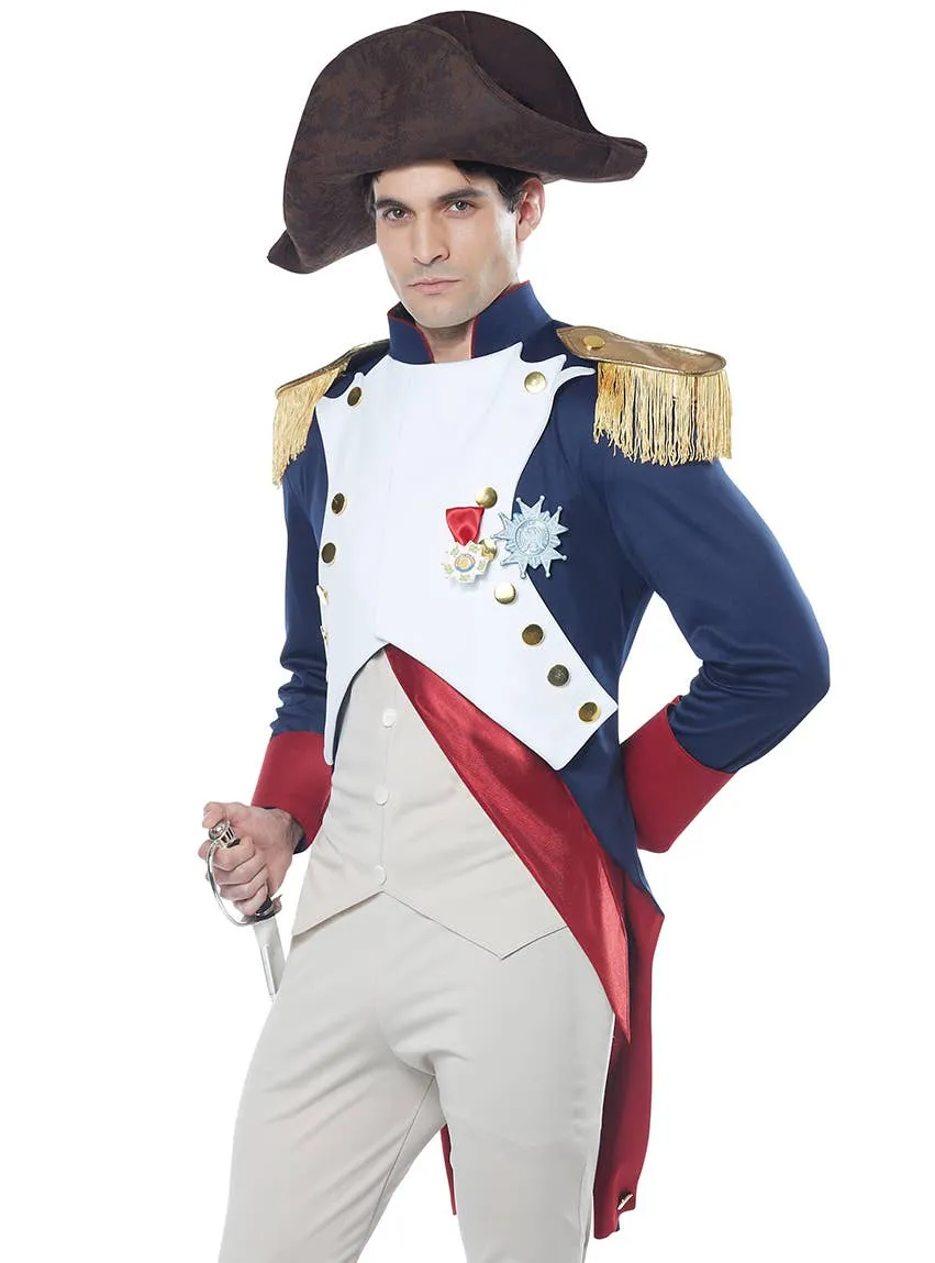 French Emperor Napoleon Mens Fancy Dress Costume