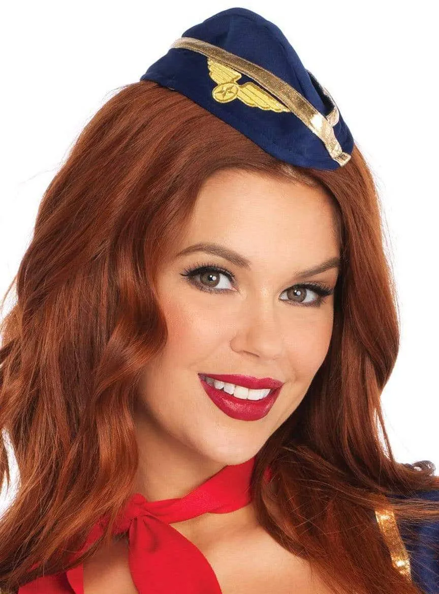 Friendly Skies Womens Sexy Flight Attendant Costume