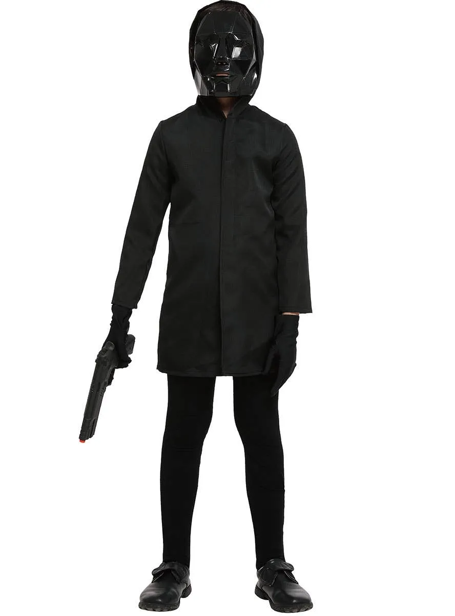 Front Man Inspired Boys Costume Cloak