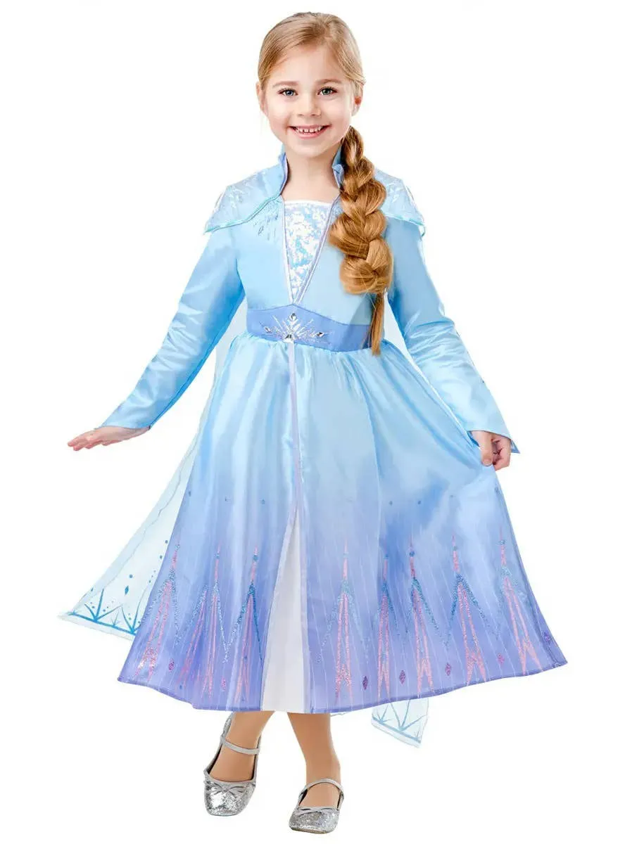 Frozen 2 Deluxe Girls Elsa Disney Costume