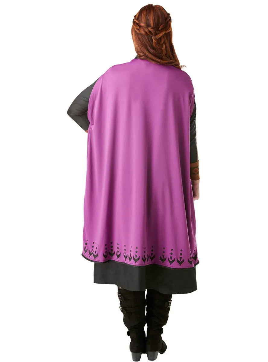 Frozen 2 Deluxe Womens Travelling Princess Anna Costume