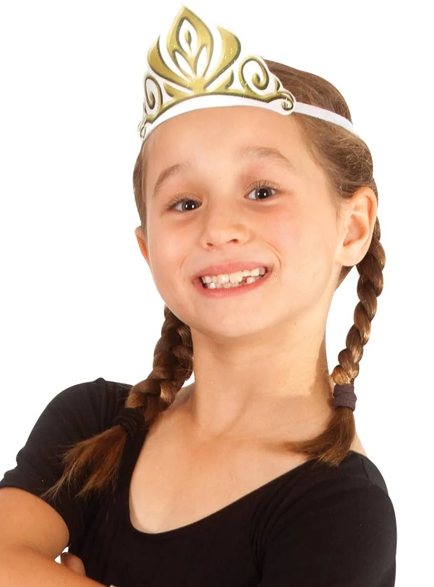 Frozen Anna Girls Fabric Tiara Costume Accessory