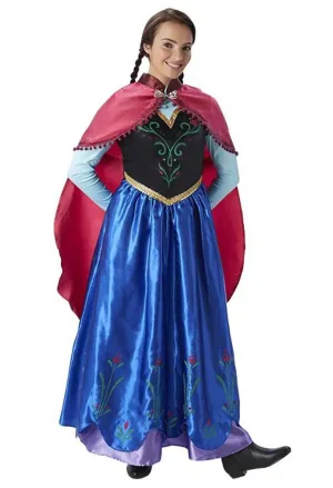 Frozen Deluxe Womens Princess Anna Costume