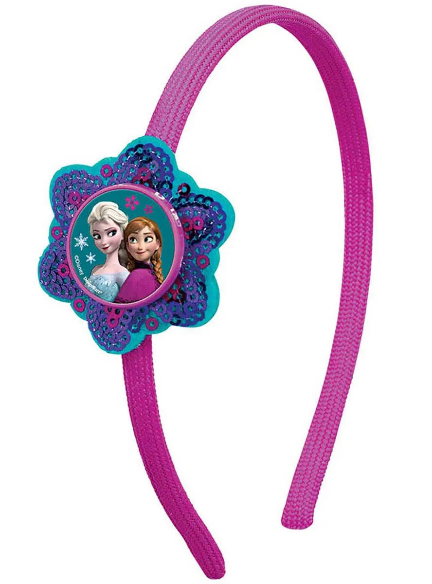 Frozen Plastic Headband Costume Accessory