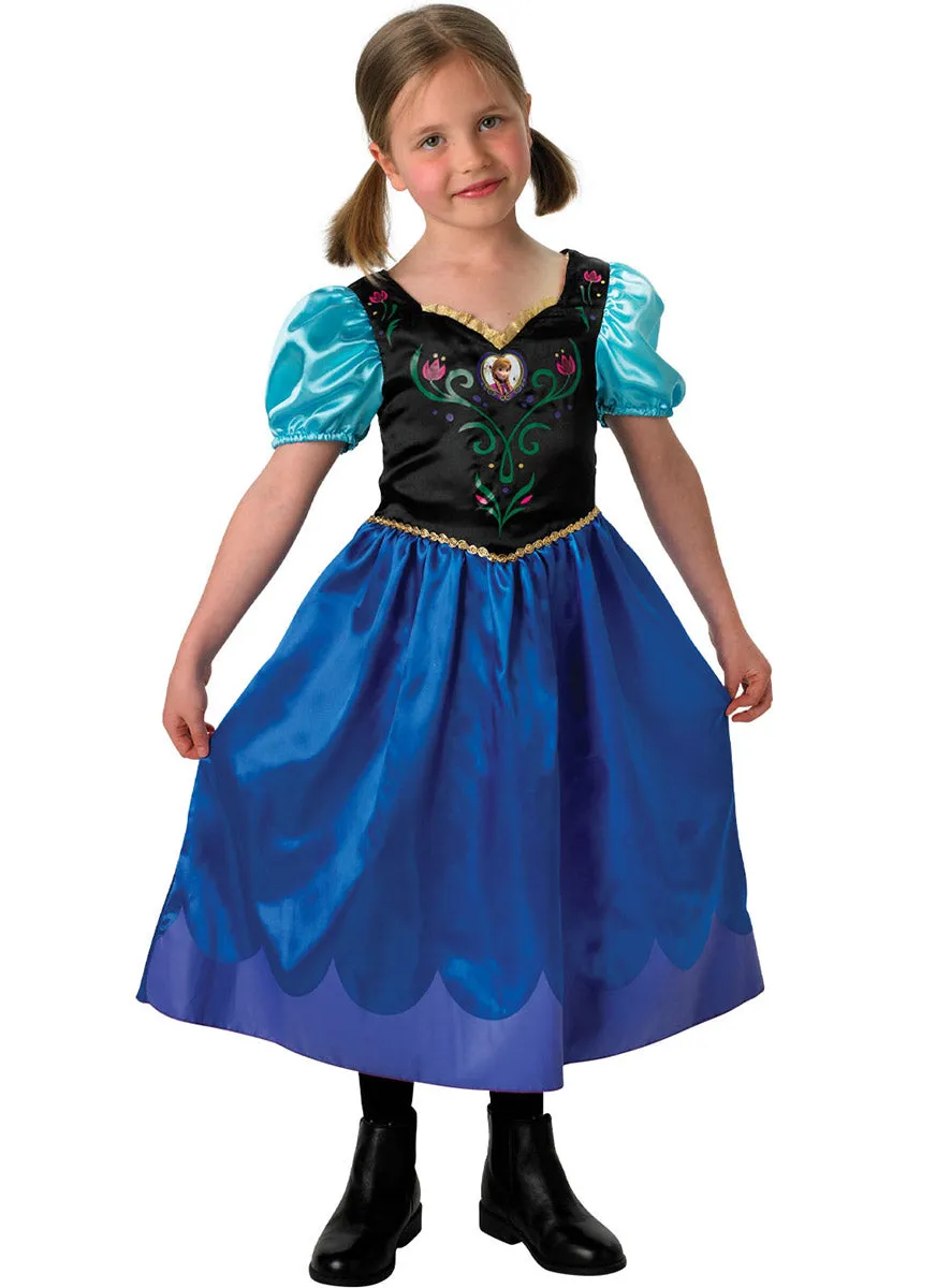 Frozen Princess Anna Classic Girls Costume