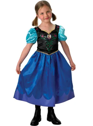 Frozen Princess Anna Classic Girls Costume