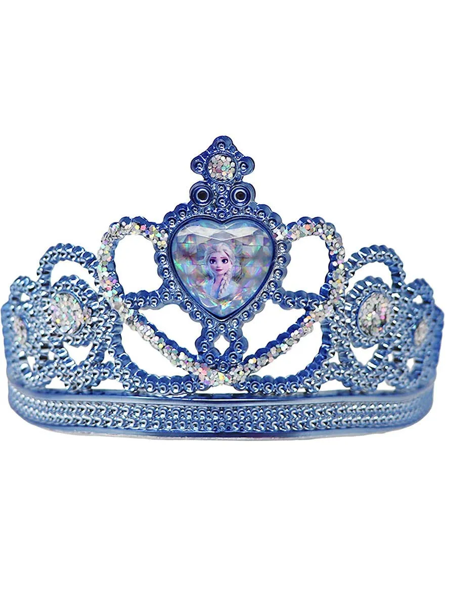 Frozen Queen Elsa Girls Blue Costume Tiara