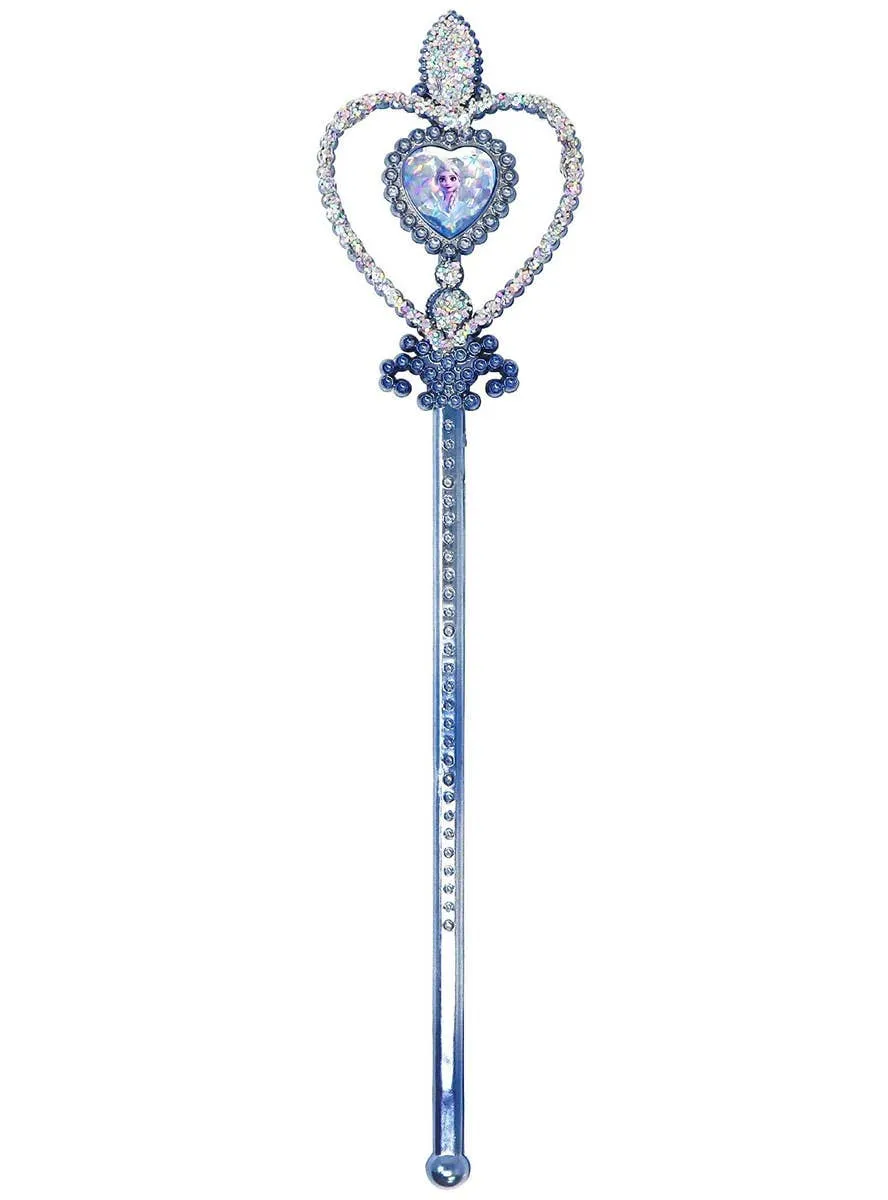 Frozen Queen Elsa Girls Blue Costume Wand