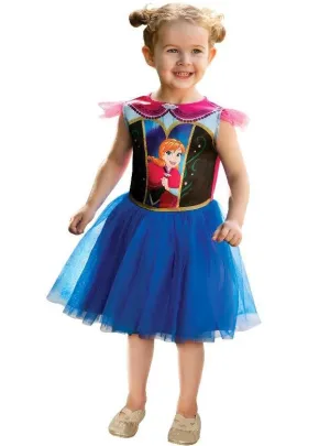Frozen Toddler Anna Girls Tutu Costume
