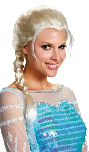 Frozen Womens Ice Queen Elsa Blonde Costume Wig