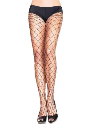 Full Length Sexy Black Fence Net Womens Pantyhose