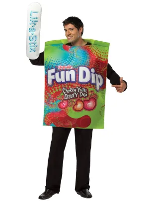 Fun Dip Adults Candy Fancy Dress Costume