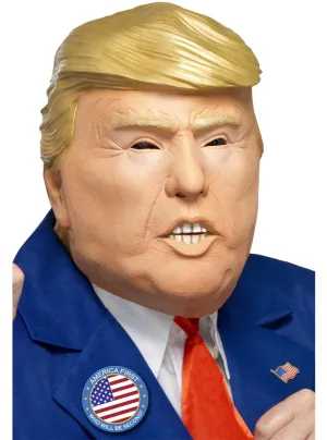 Funny Adults President Trum Full Head Costume Mask