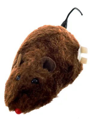 Funny Brown Wind Up Mouse Toy Halloween Decoration