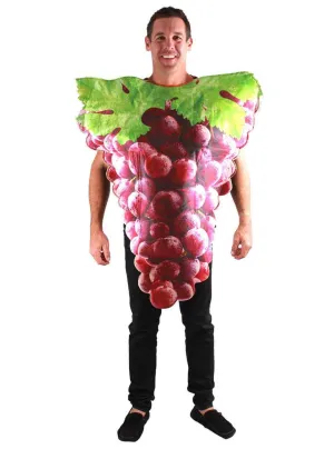 Funny Bunch of Grapes Adults Dress Up Costume