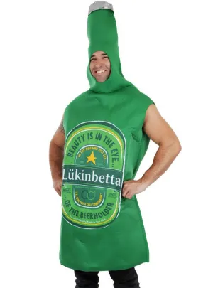 Funny Mens Lukinbetta Green Beer Costume