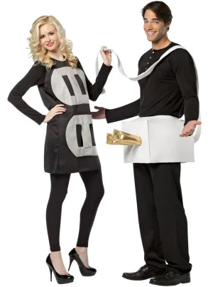 Funny Plug and Socket Adults Couples Costume