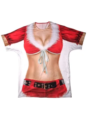 Funny Sexy Christmas Womens Costume T-Shirt