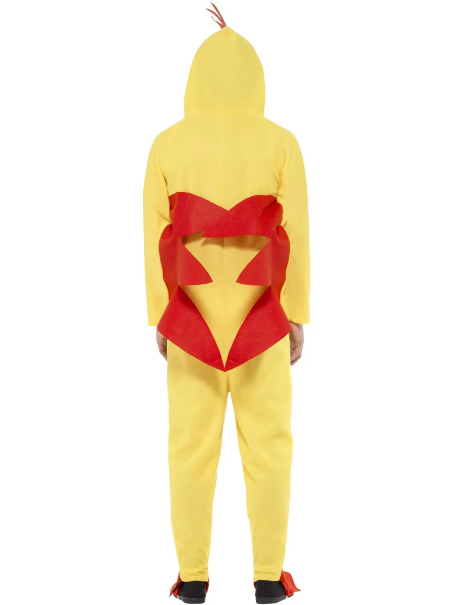 Funny Yellow Chicken Mens Animal Costume Onesie