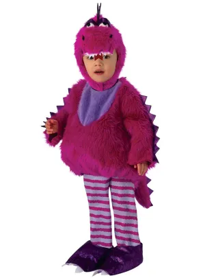 Furry Purple Dragon Toddler Fancy Dress Costume