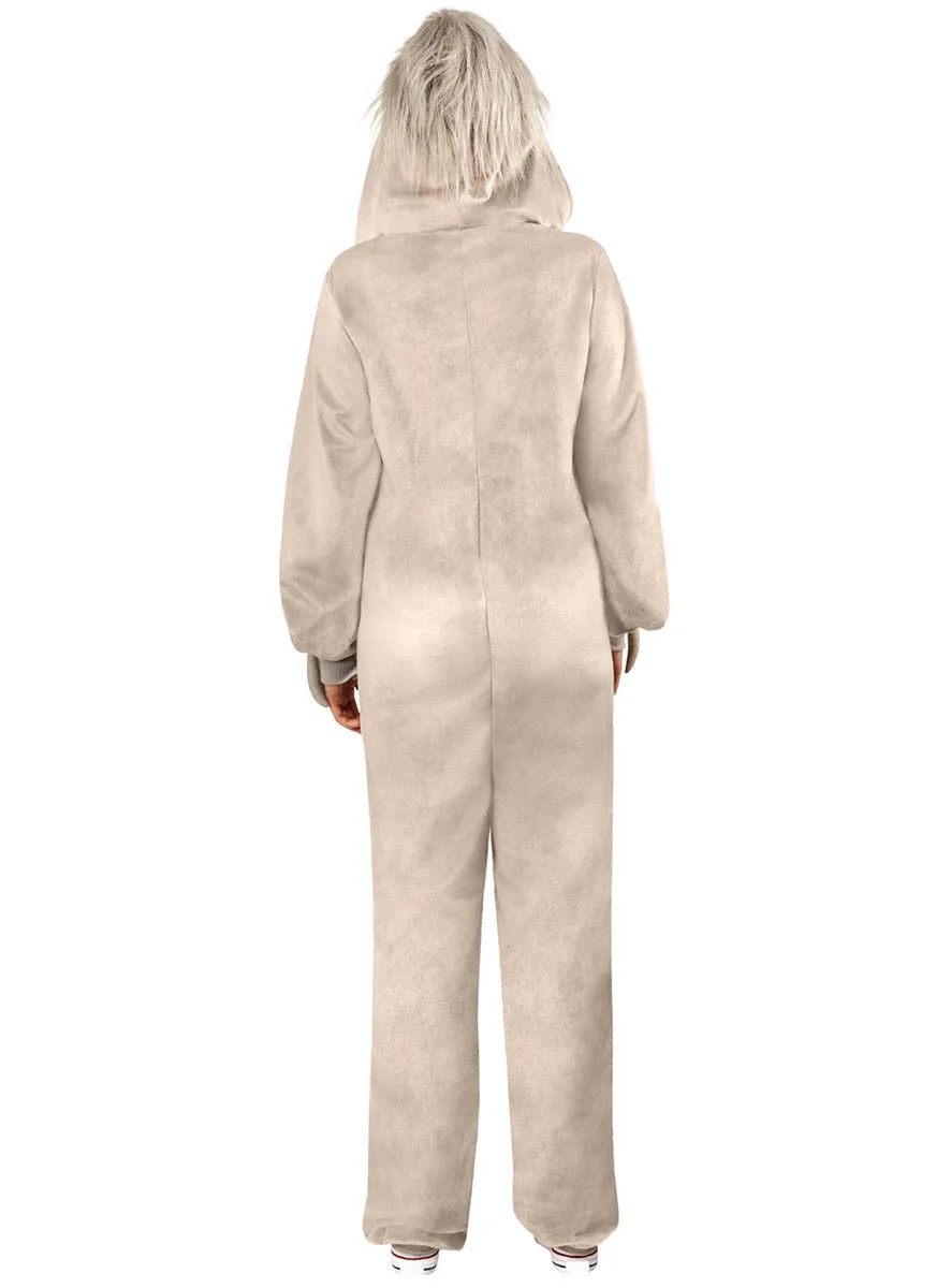 Furry Sloth Mens Animal Costume Onesie