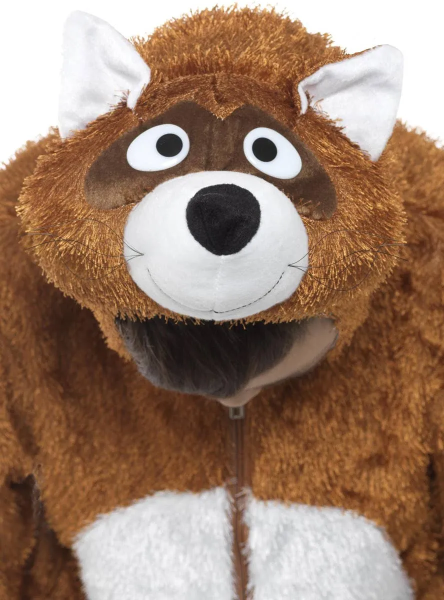 Fuzzy Fox Onesie Kids Book Week Costume