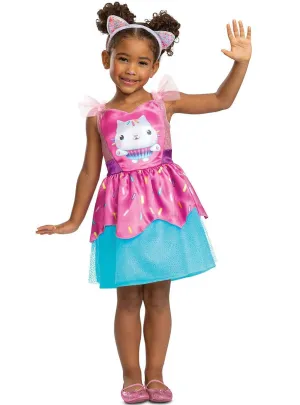 Gabbys Dollhouse Licensed Cakey Cat Girls Costume