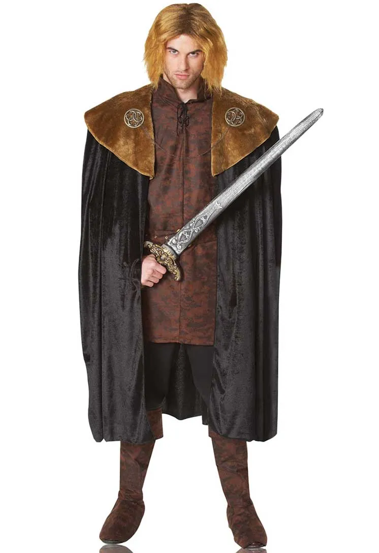 Game of Thrones Medieval King Costume Cape