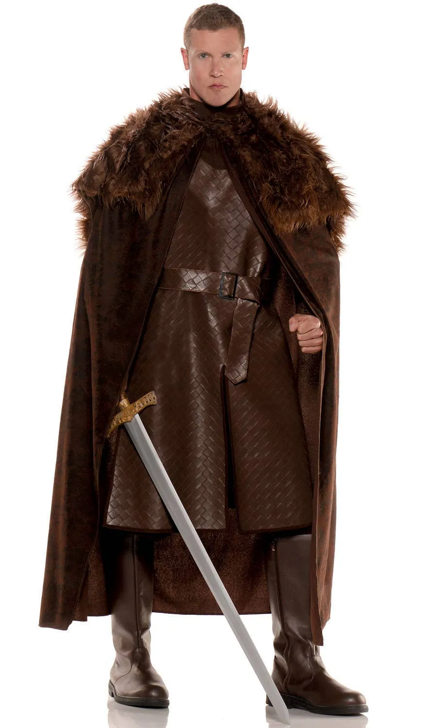 Game of Thrones Mens Renaissance Brown Cape