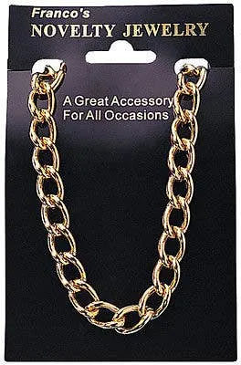 Gangster Large Gold Novelty Bling Chain