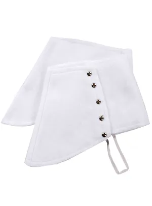 Gangster White Spats Shoe Covers Costume Accessory