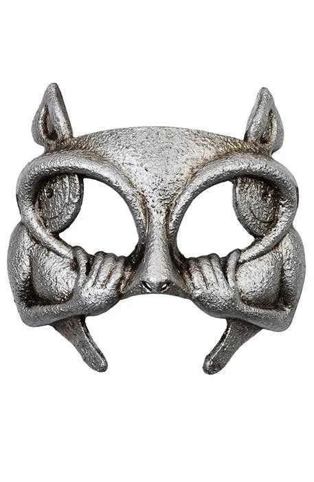 Gargoyle Platinum Halloween Costume Mask