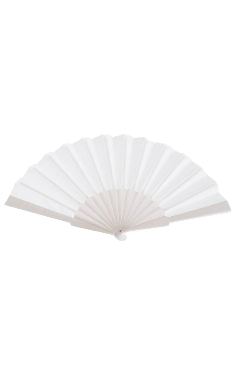 Geisha Hand Held White Fan Costume Accessory