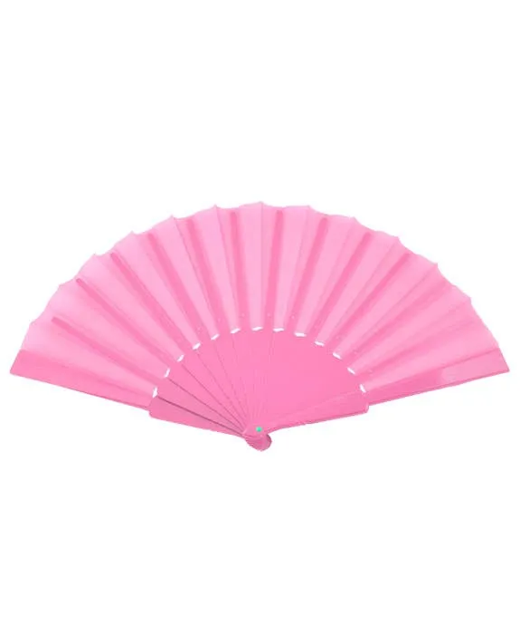 Geisha Pink Hand Held Costume Fan