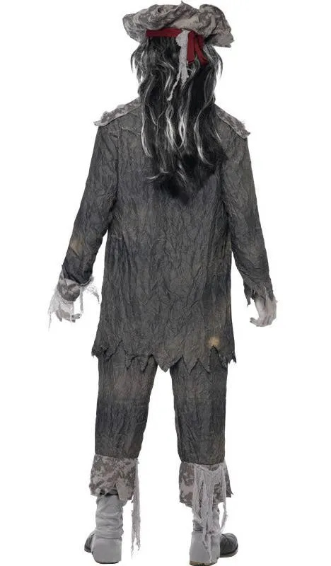 Ghost Ship Pirate Ghoul Mens Halloween Costume