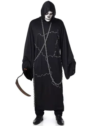 Ghostly Ghoul Mens Plus Size Halloween Costume